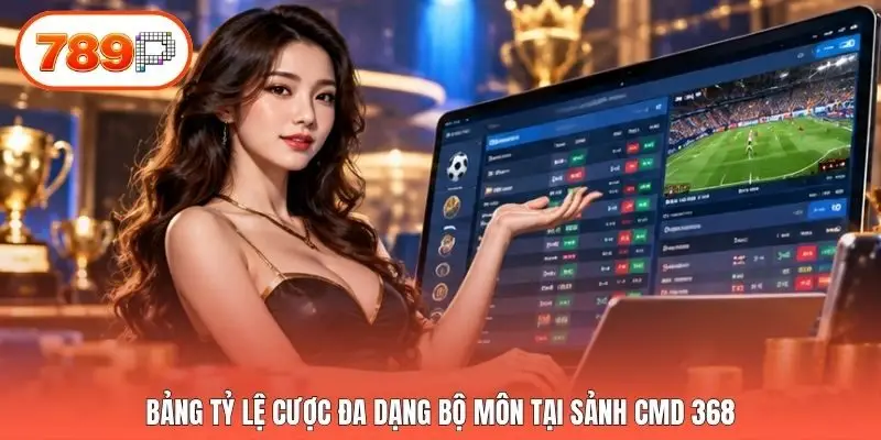 Bảng tỷ lệ cược đa dạng bộ môn tại sảnh CMD 368