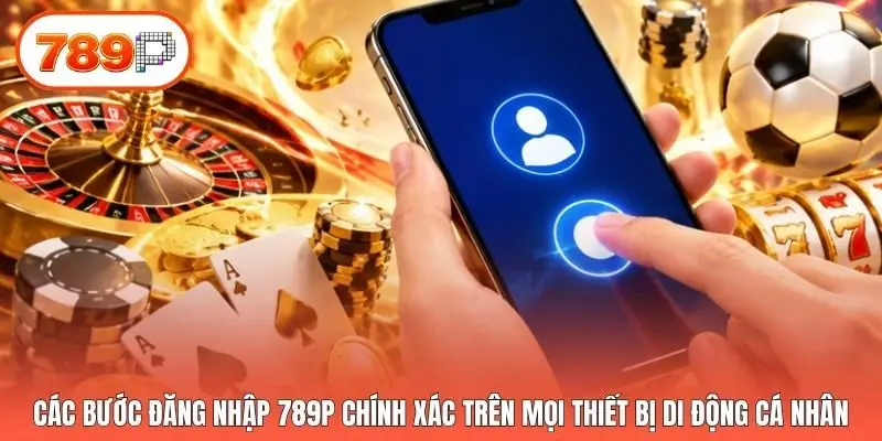 Các bước đăng nhập 789p chính xác trên mọi thiết bị di động cá nhân