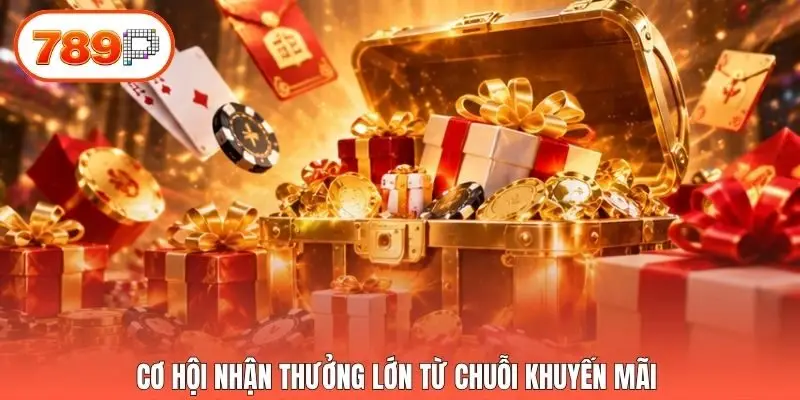 Cơ hội nhận thưởng lớn từ chuỗi khuyến mãi 