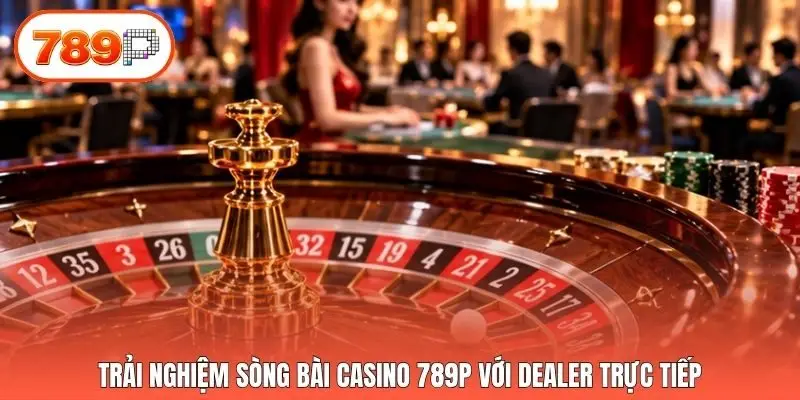 Trải nghiệm sòng bài casino 789p với dealer trực tiếp